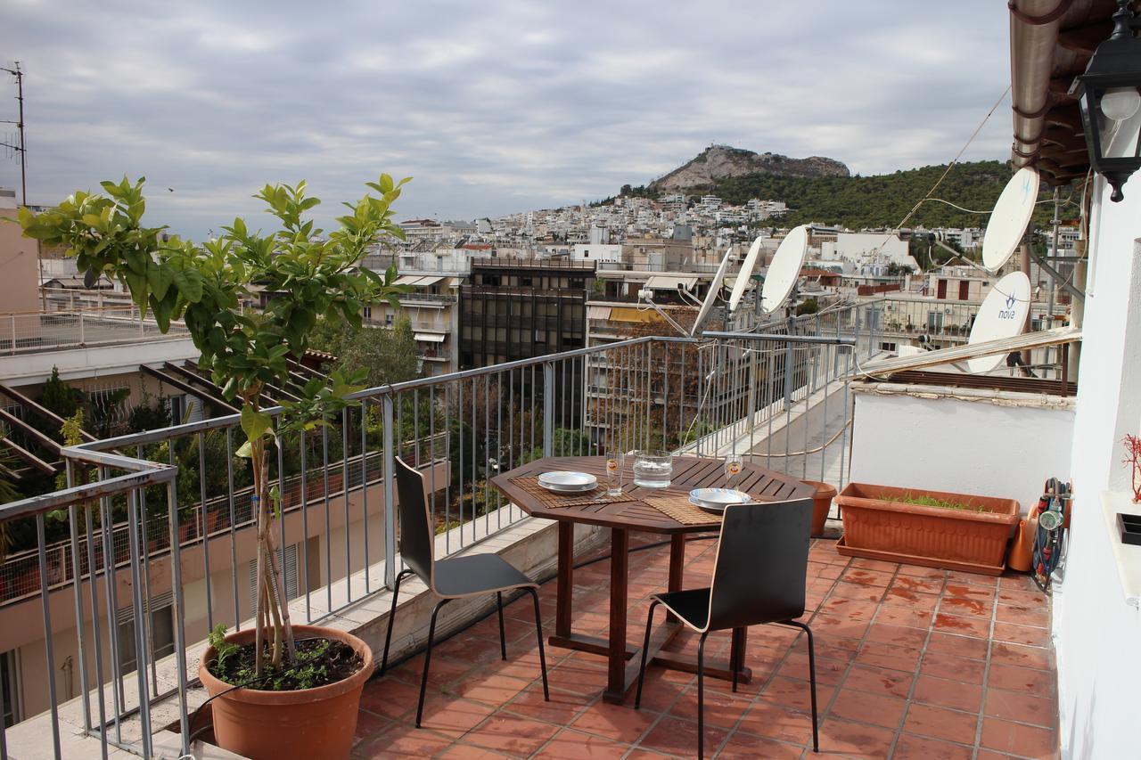 Roof Top Studio Athènes Extérieur photo